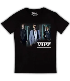 Muse фото с лого на черной